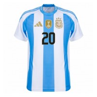 Maglia Calcio Argentina Alexis Mac Allister #20 Prima Divisa Copa America 2024 Manica Corta